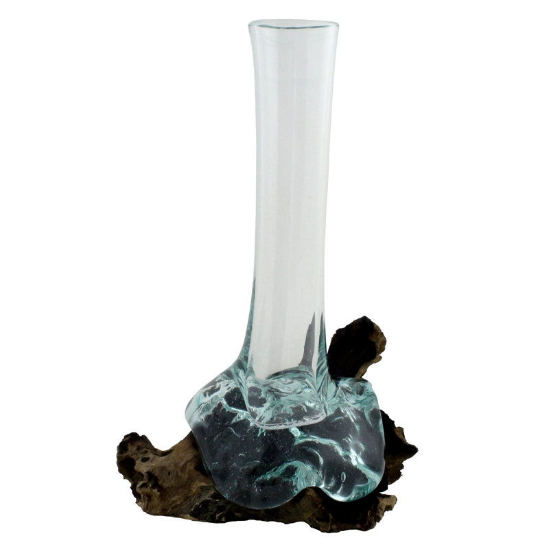Gnome midget elf Swinging molten glass